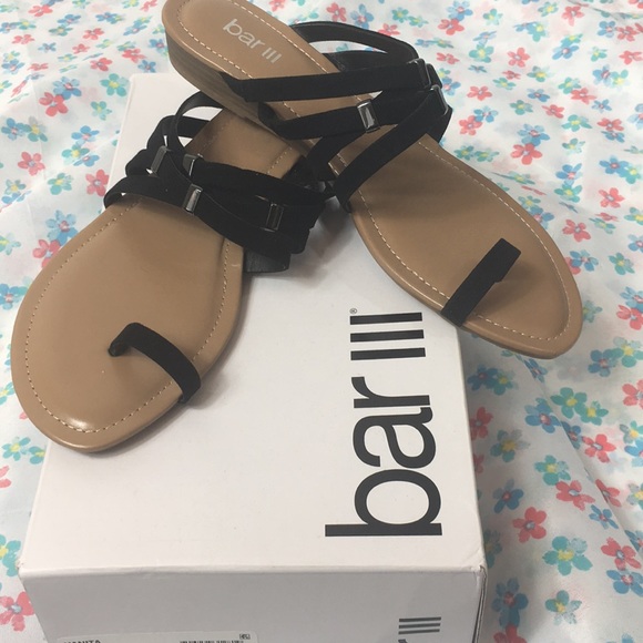 Bar III Vanita Toe ring slip on Sandal - Picture 1 of 7